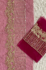 Crimson Luxe Wide Border (Wine Red)