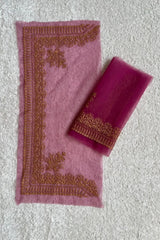 Sapphire Daman Thread Embroidered