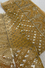 Sapphire Mustard Fancy Pair of Sleeves Borders