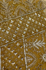 Sapphire Mustard Fancy Pair of Sleeves Borders