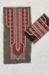 Sapphire Mungia Neckline with Colorful embroidery