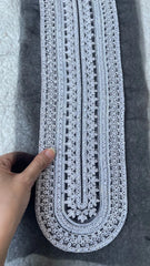 Black and White Neckline