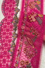 MariaB Floral 29 Inches Both Borders