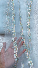 Pastel Yard Threadwork Border
