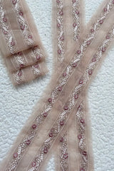 Imrozia Dupatta Pallu Thin Border (1.75 yards)