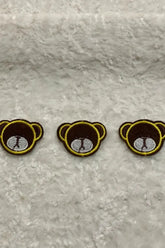 3 Dark Brown Bears