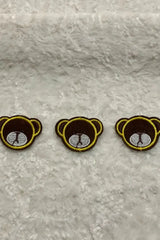 3 Dark Brown Bears