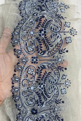 Blue Border Set (Thin 4 Yards+Wide 1 Yard)