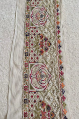 White Multicolor 30 inches Patch