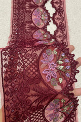 Maroon Borders Set.