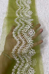 MushQ Citron Chikankari 35 Inches