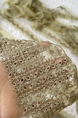Chikankari Olive Set