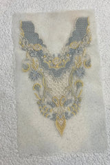 Sapphire Peach Neckline