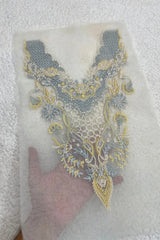 Sapphire Peach Neckline