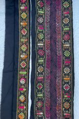 Multicolor Set of Borders (Daman + Sleeves)