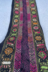 Black Handwork Border