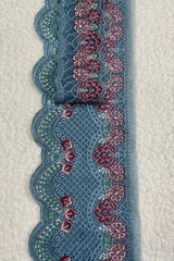 MariaB Floral zinc 29 Inches Both Borders