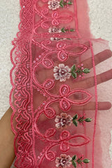 Sapphire Pink Green Yard Border