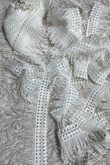 Dyeable 3D Milky Lace Hanging