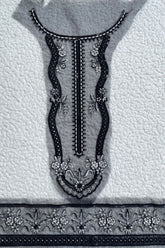 Black and Silver Set 25” border