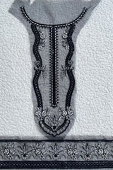 Black and Silver Set 25” border