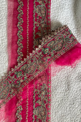 Shocking Pink Borders Set