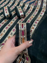 Black Kareena Kapoor 2 Yards Border
