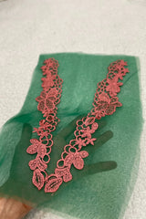 Sapphire Green Neckline