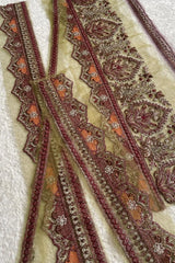Imrozia Moss Green Set of 5 borders
