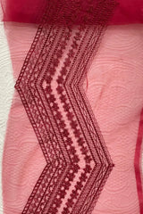 Sapphire Red Wide Border