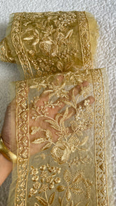 Sapphire Yellow Wide Border Yard