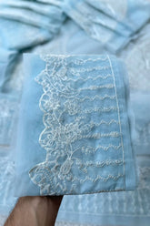 Aqua 40 Inches Hemline