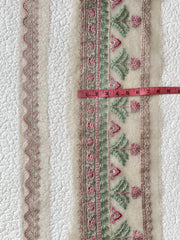 Pastel Colors 29 inches Wide &1 Yard Thin Border