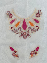 Multi Color Neckline+Pair of Bunches.
