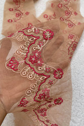Chikankari Wide 33 inches Hemline