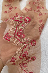 Chikankari Wide 33 inches Hemline