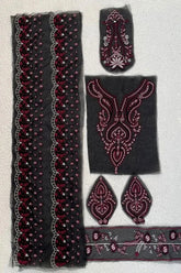 Crimson Black and Maroon Luxe Set