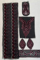 Crimson Black and Maroon Luxe Set