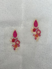 Multi Color Neckline+Pair of Bunches.