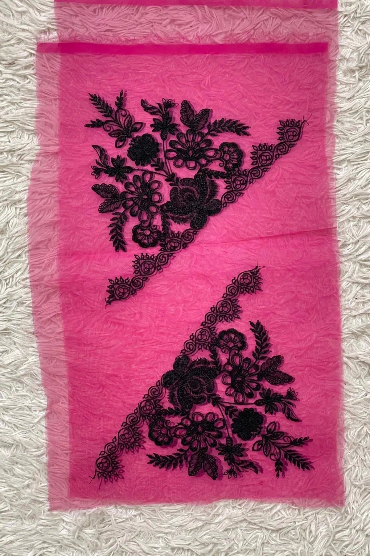 Pink Pair of Bunches