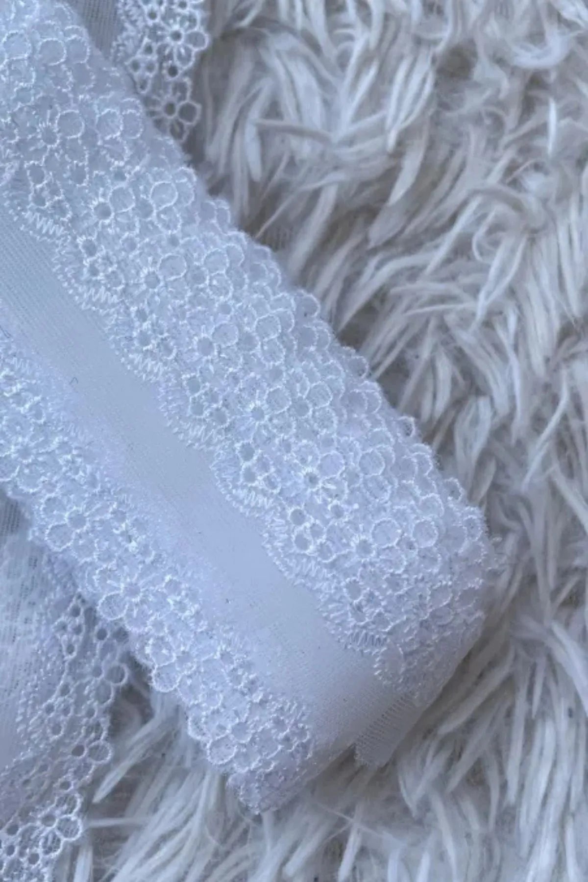 Korean White Lace