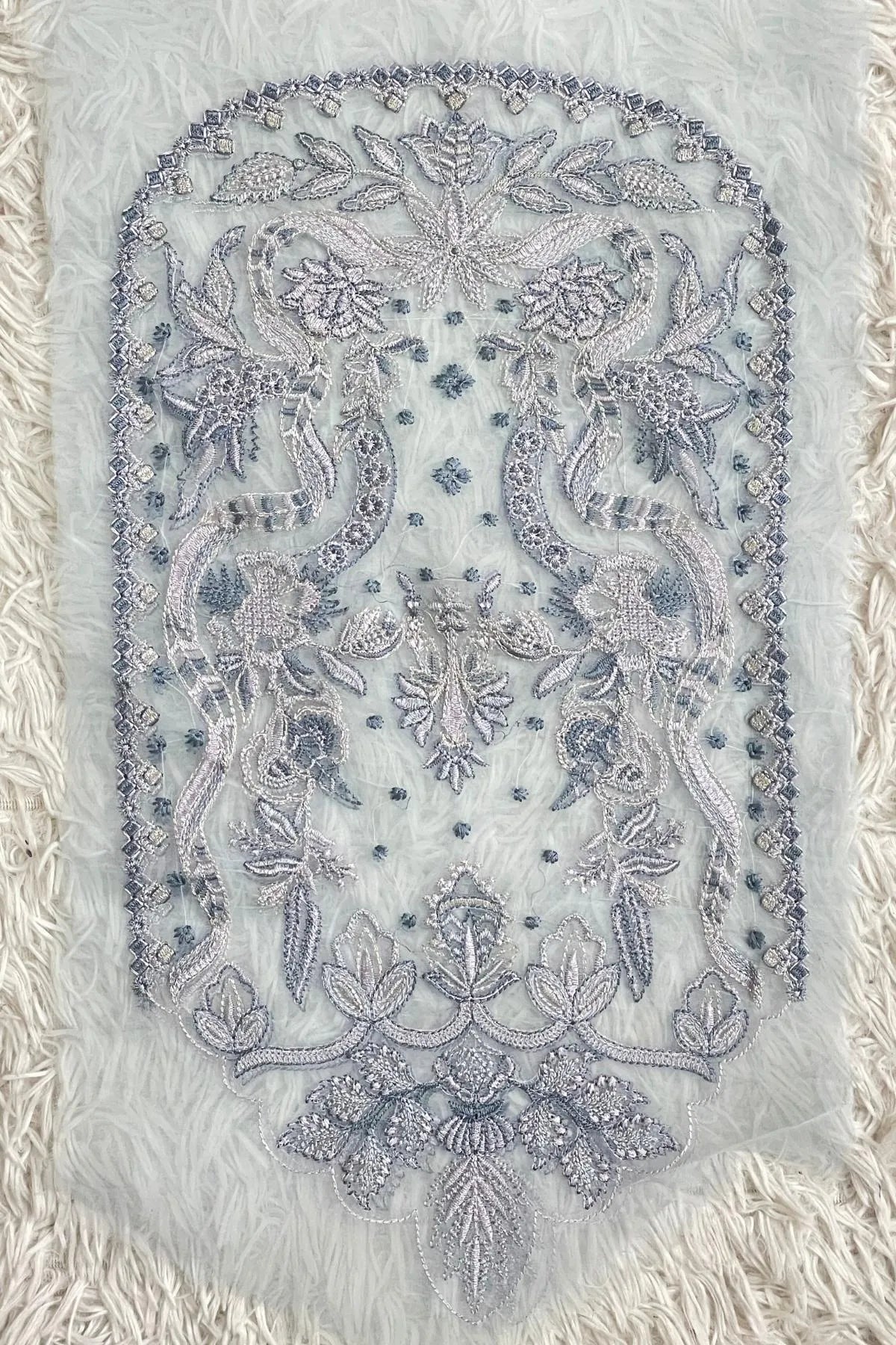 Sapphire Backside Large Motif (Aqua)