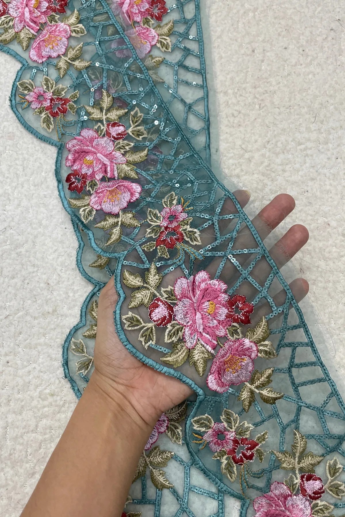 Floral 30” Inches Border