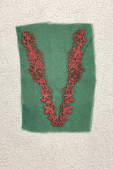 Sapphire Green Neckline