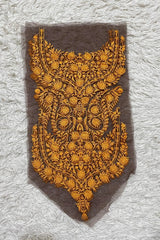 Sapphire Mustard Neckline