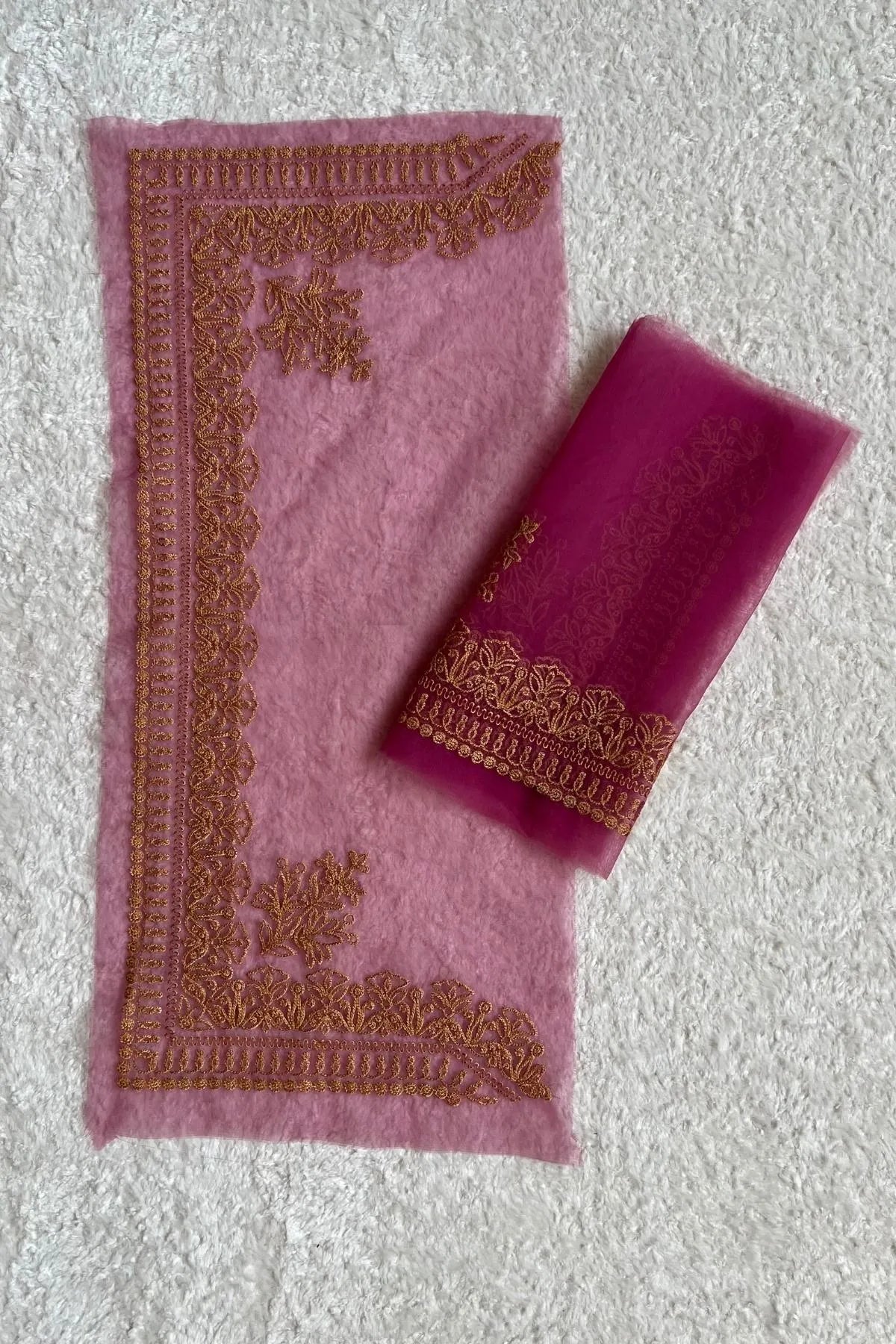 Sapphire Daman Thread Embroidered