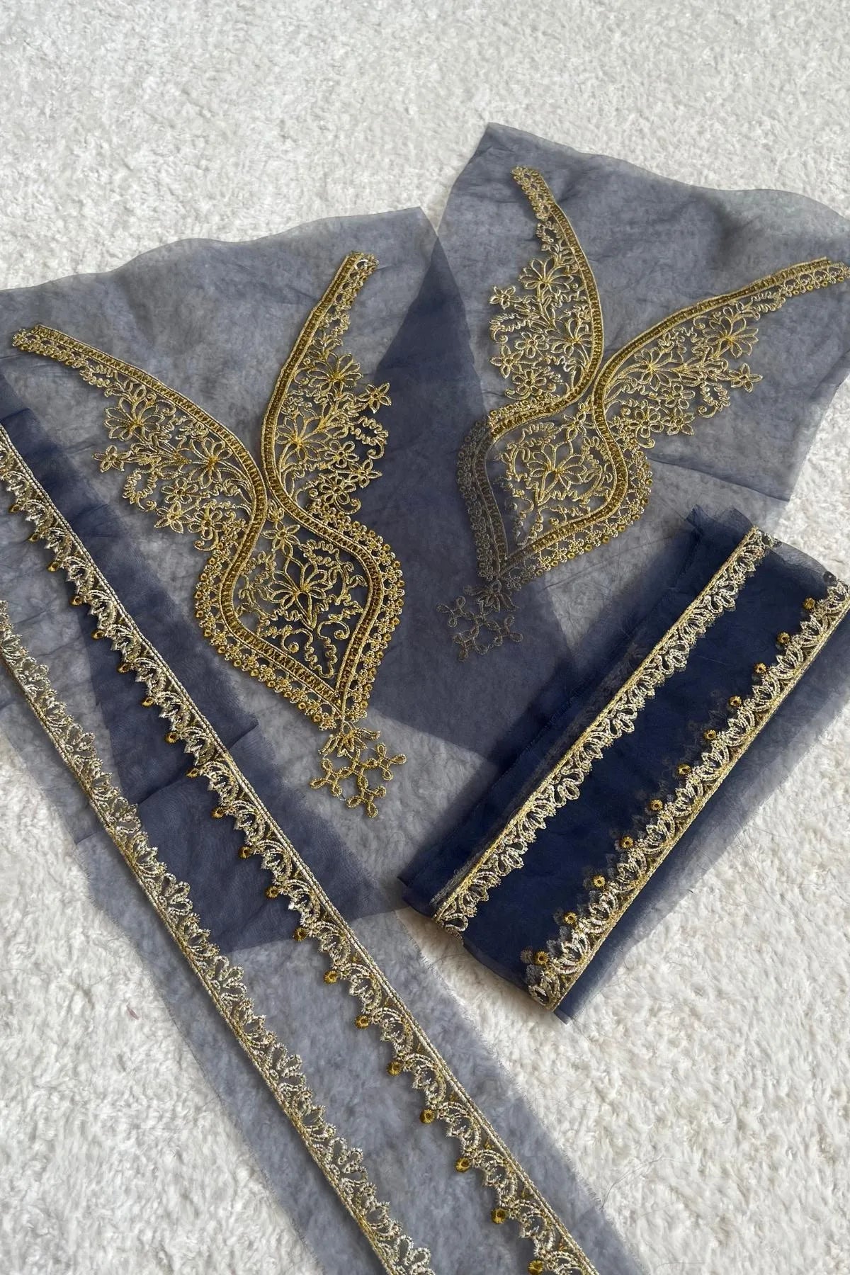 Sapphire Greyish Blue Neckline | Brands360