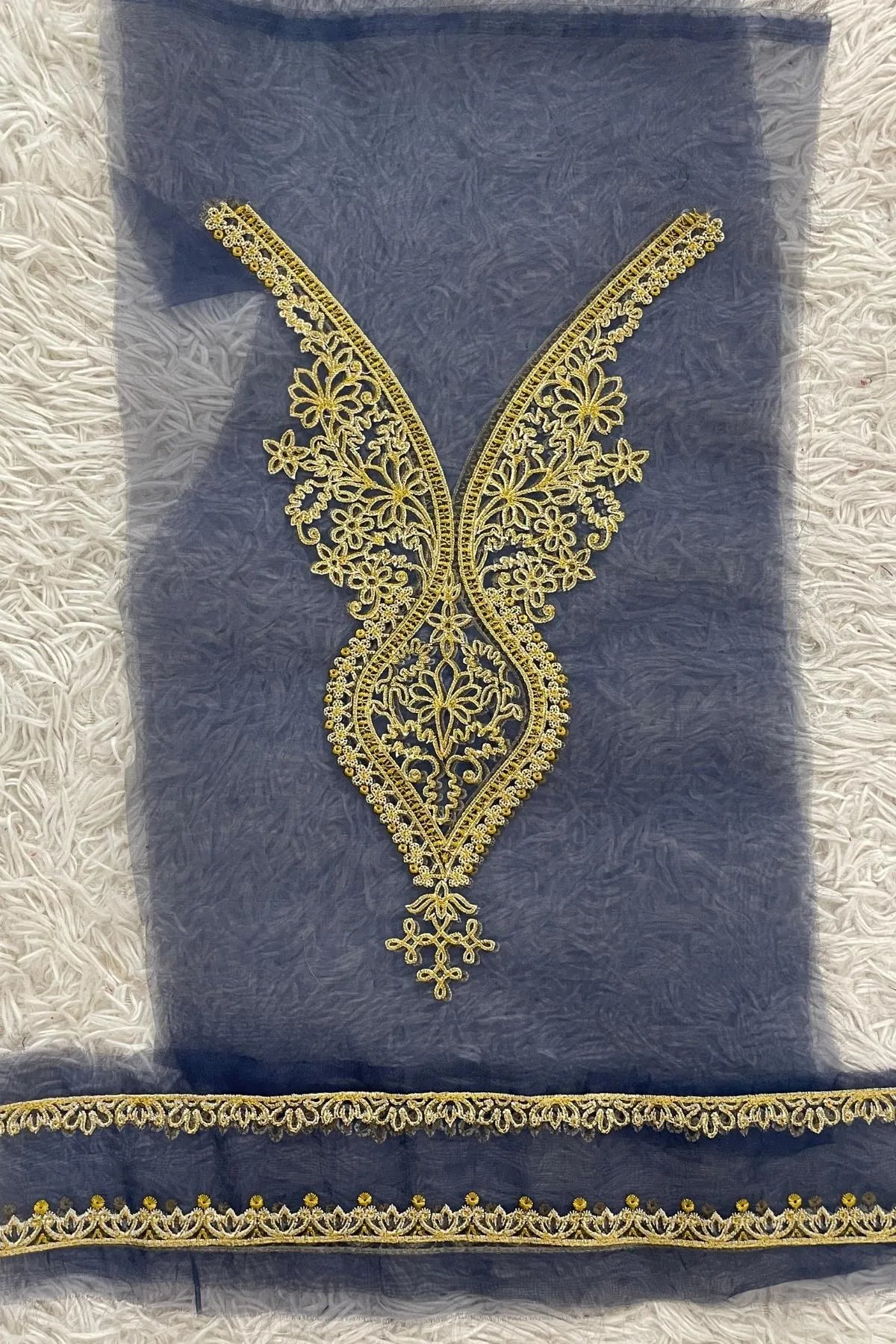 Sapphire Greyish Blue Neckline | Brands360