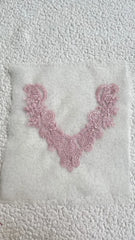 Baby Pink Embroidered Neckline