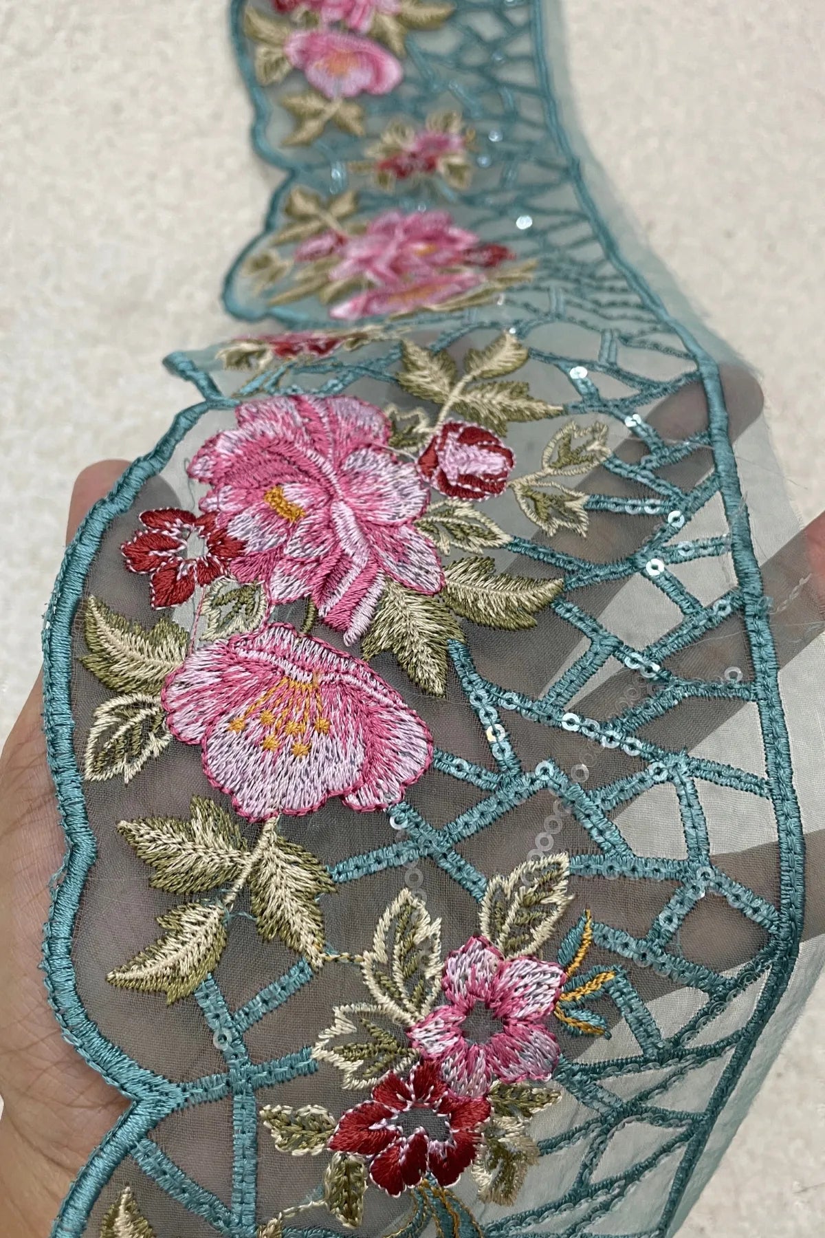 Floral 30” Inches Border